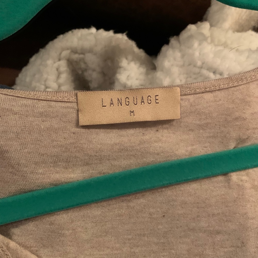 Language Top - Picture 2 of 2